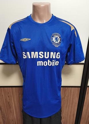 Футбольная футболка челси chelsea umbro