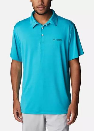 Чоловіче стрейч-поло pfg slack tide columbia sportswear