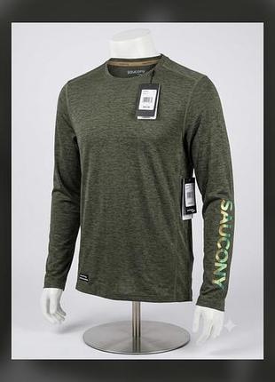 Чоловічий лонгслів saucony (оригінал), розмірm,l,xl