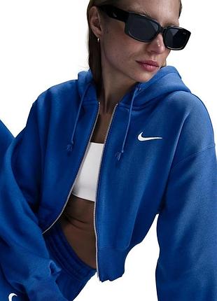 Укорочений зіп худі nike