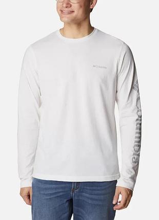 Чоловіча футболка з логотипом thistletown hills columbia sportswear з довгим рукавом