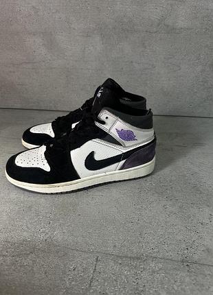Оригінальні високі кросівки nike air jordan 1