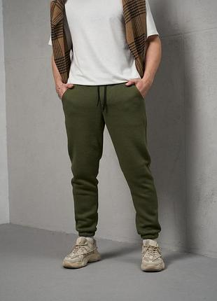 Брюки мужские из трехнитки "fleece" intruder хаки #
