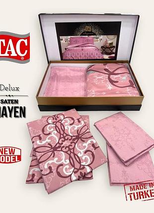 Постільна білизна tac mayen pudra сатин deluxe євро