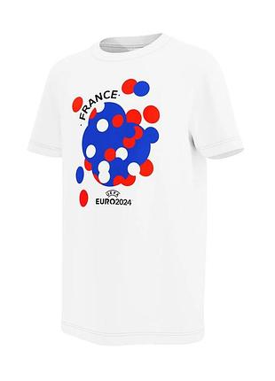 Футболка хлопковая з принтом для мальчика lidl uefa 458293 110-116 см (4-6 years) белый