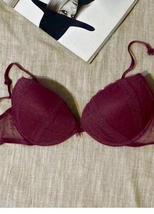 Intimissimi шикарный бюстгальтер свет бордового цвета