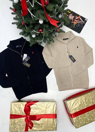 Кофта polo ralph lauren/ кардиган вязаний поло ральф лаурен/ светр ральф бежевий s