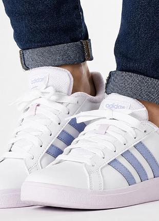 Adidas grand court 2.0 winter  женские кроссовки-кеды утепленные