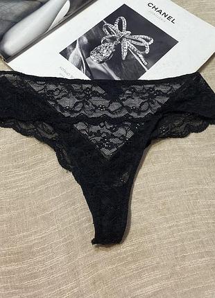 Intimissimi чудові чорні мереживні трусики