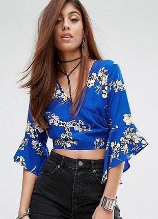 Розпродаж топ river island блуза кофта із зав'язкою ззаду