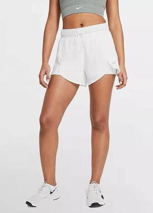 Nike flex essentials 2in1  женские спортивные-беговые шорты 2в1