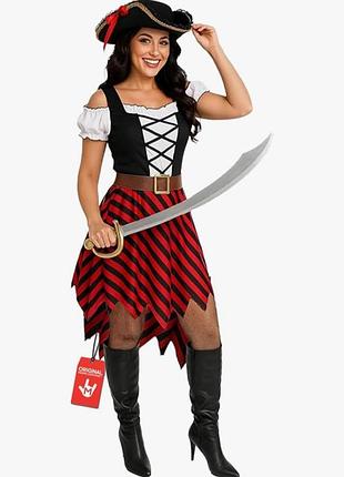 Карнавальный костюм пиратки / разбойницы morph costumes, размер l (48-50)
