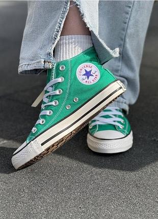 Кеды, хайтопы от converse all star оригинал. размер по наборе 39,5.
