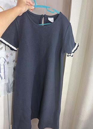 Темно-синя сукня zara (11-12р, 152).!