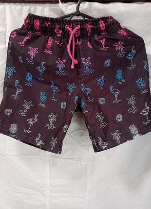 Шорты хлопья primark черные