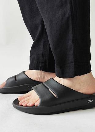 Шльопанці слайдери oofos ooahh black / 42 42.5 43 45 46 р.