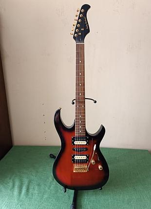 Електрогітара jacky jackson серії superstrat (hsh / sunburst)