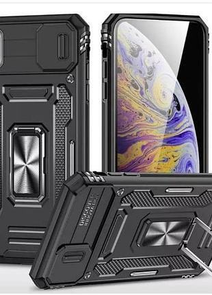 Протиударний чохол на apple iphone x, xs black
