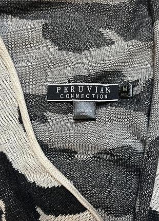 Накидка кардиган peruvian connection 7