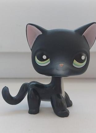 Lps littlest pet shop черный кот стоячка кошка лпс пет шоп петшоп littles pet shop petshop pet shops petshops фигурка фигурка фигурки фигурки игрушки пет шопы
