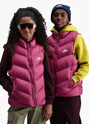 Жилетка дитяча nike k nsw tf adp puffer vest pink hj2537-634