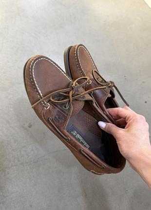 Топсайдери timberland шкіряні, розмір 38,5-39