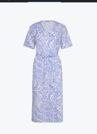 Fransa красивое летнее платье 10% лён 👗