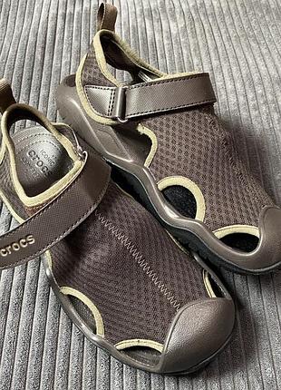 Мужские сандалии crocs (m7), 26 см , оригинал, состояние идеал