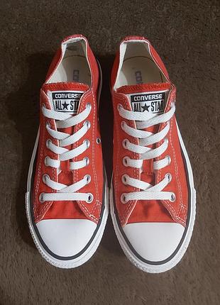 Кеды от converse all star оригинал. размер по бирке 38.