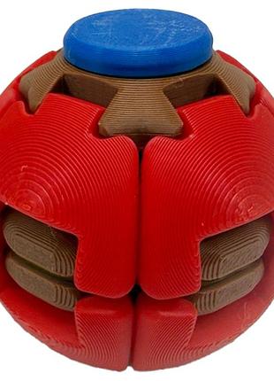 Дитячий антистрес "spiner-ball" spin-ball-6(red) розмір 5,5 см