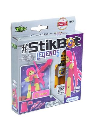 Игровой набор для анимационного творчества ребелл stikbot legends sb260ru_uakd фигурка с аксессуарами
