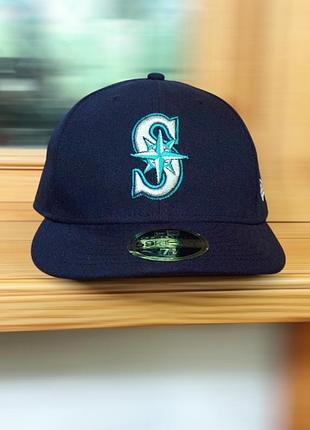 Бейсболка оригинал кепка seattle mariners usa сиэтл маринерс сша нхл нба млб нфл nba nhl mlb nfl new era 59fifty 47 brand nike adidas puma jordan ny