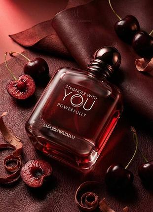 Emporio armani stronger with you parfum .