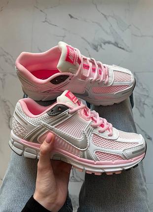 Жіночі кросівки nike air zoom vomero 5 pink white grey