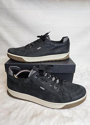 Шкіряні кросівки ecco gore-tex 46 розмір