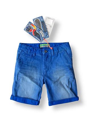 Дитячі сині джинсові стрейчеві шорти для хлопчиків scotch shrunk scotch&amp;soda 8-9 років