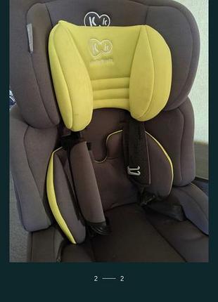 Автокресло kinderkraft comfort up 9-36 kg lime