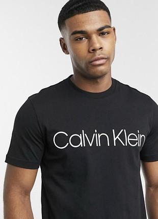 Мужская футболка calvin klein черная