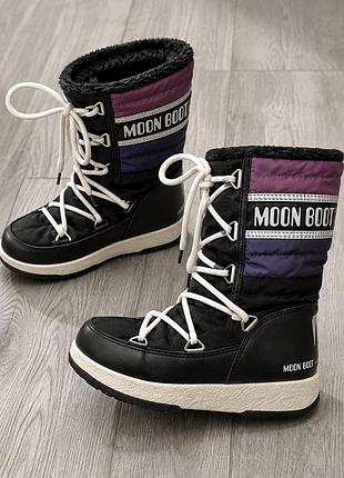 Moon boot the original дитячі зимові чоботи (дутики) eu 29 оригінал  18,5 см