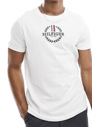 Чоловіча футболка tommy hilfiger біла томми