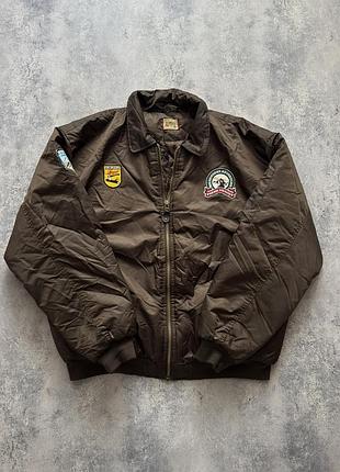 Чоловічий вінтажний бомбер куртка cwu45 ma-1 xl