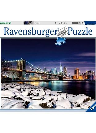 Пазли ravensburger «зима в нью-йорку», 1500 елементів