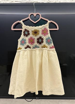 Сарафан для дівчинки zara 104см