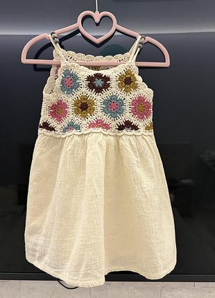 Сарафан для дівчинки zara 104см 2