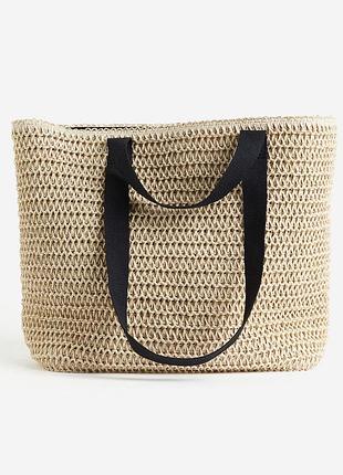 Сумка h&m пляжна соломʼяна
