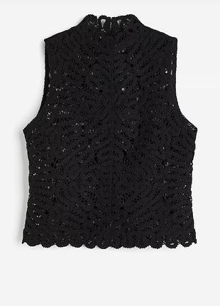 Топ майка вʼязаний h&m