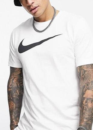 Мужская футболка nike белая найк