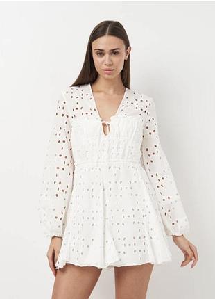 Сукня з прошви zara