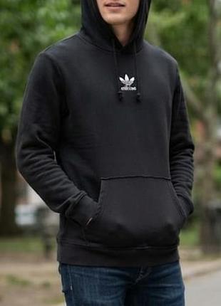 Худи сохуди свитшот adidas originals trefoil черный оригинал размер m