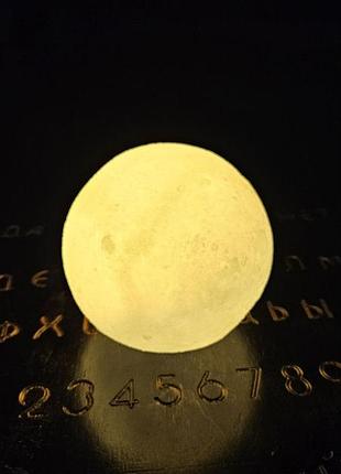 🌙 настольная лампа «месяц» | led ночник | эхо | декоративный светильник | ночная лампа | подарок | деревянная подставка